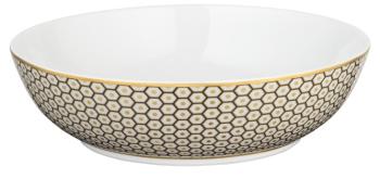 Assiette soupe céréale marron - Raynaud